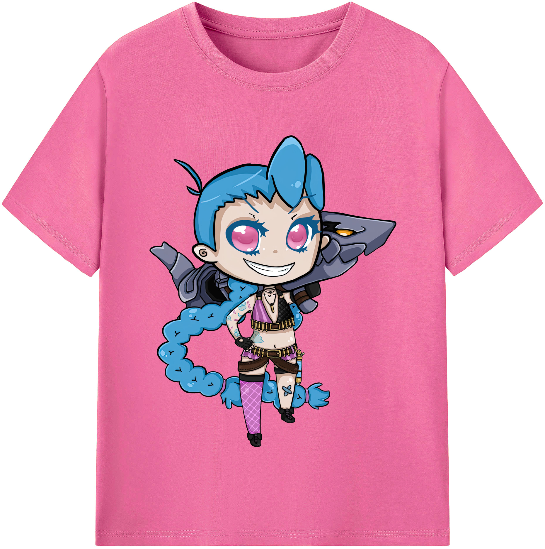 リーグ・オブ・レジェンド League of Legends LOL レディースカジュアルプリントTシャツ（綿100％）